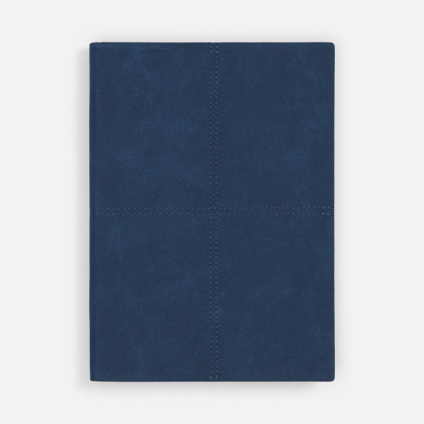 Ежедневник Stitch, недатированный, синий, 17,5х24,5х2 см