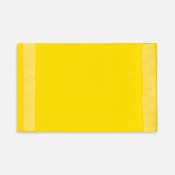 Лейбл тканевый Epsilon, XL, желтый, 5х8 см