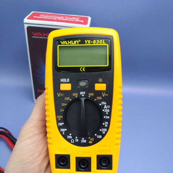 Мультиметр цифровой YAXUN YX-830L