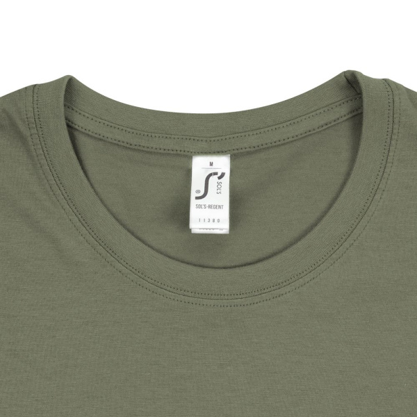 Футболка унисекс Regent 150, хаки, XS–XXL