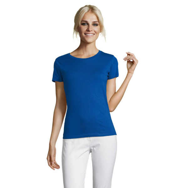 Футболка женская Regent Women, ярко-синяя (royal), S–XXL