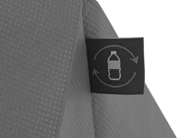 Сумка Reviver с донной складкой из нетканого переработанного материала RPET, Цвет серый