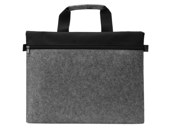 Сумка для документов «Felty», Цвет серый/черный