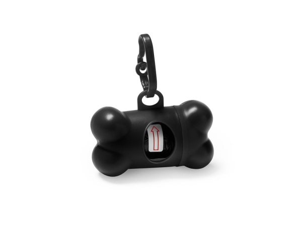 Диспенсер SIMBA с пакетами для домашних животных, Цвет черный