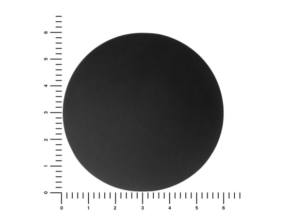 Патч «Круг», soft-touch, Цвет черный