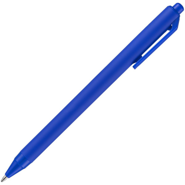 Ручка шариковая Cursive Soft Touch, синяя, 14,5х1 см