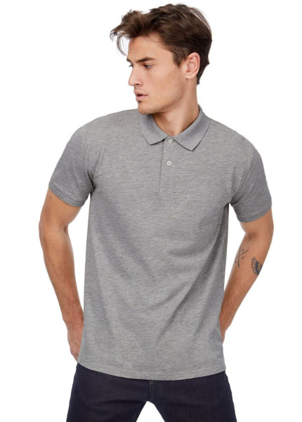 Рубашка поло мужская Inspire, темно-зеленая, S–3XL