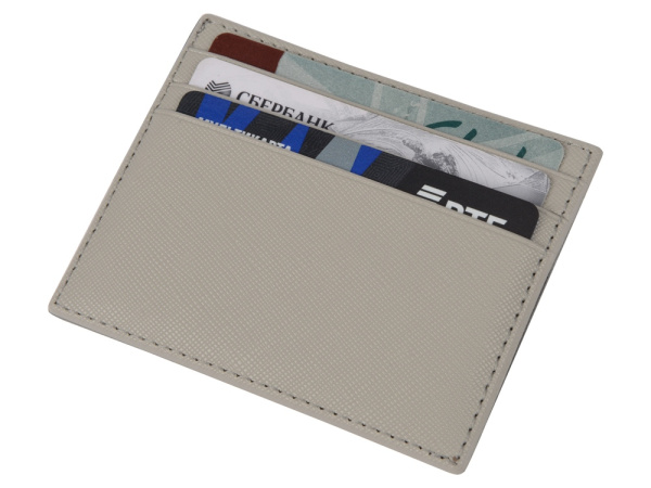 Чехол для карточек и купюр «Weekend», Цвет серый