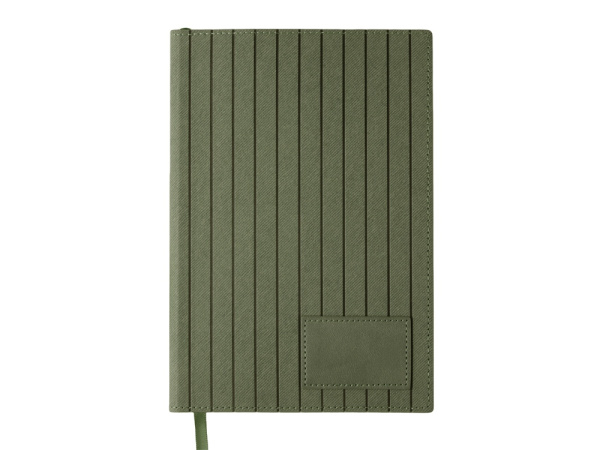 Блокнот в гибкой обложке А5 «Bradbury», Цвет зеленый оливковый