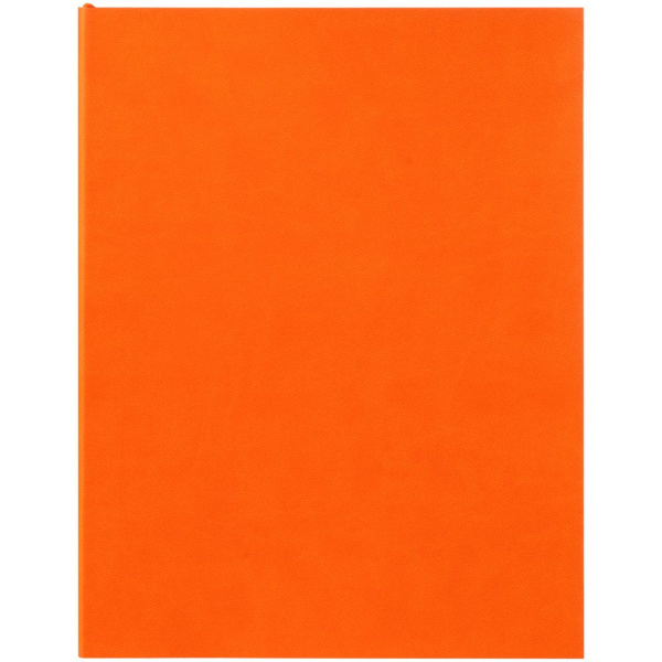 Ежедневник Flat Maxi, недатированный, оранжевый, 20x26x1 см