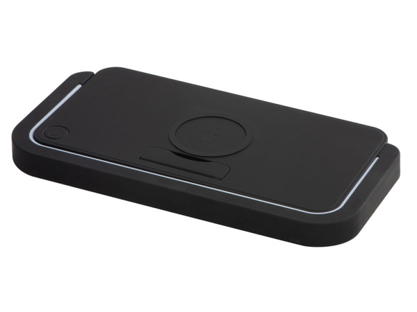 Беспроводная зарядка с лампой и подставкой «Robo», 10 Вт, Цвет черный