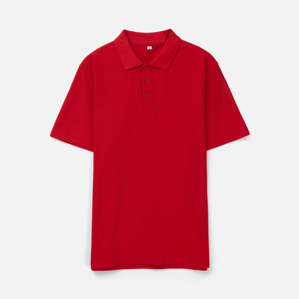 Рубашка поло унисекс Tervise, красная, S–3XL