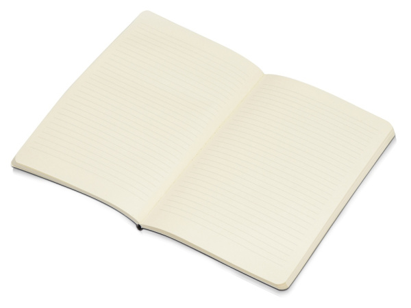 Блокнот А5 «Softy» soft-touch, Размер A5, Цвет черный