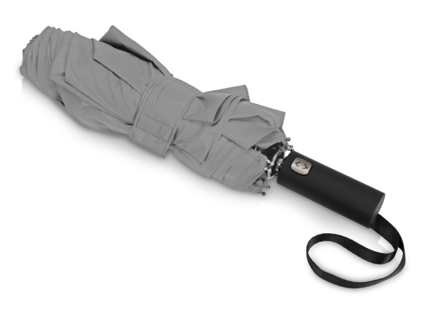 Зонт складной «Canopy» с большим двойным куполом (d126 см), Цвет серый