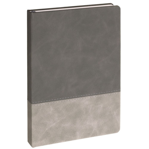 Ежедневник Horizon, недатированный, серый, 15х21 см