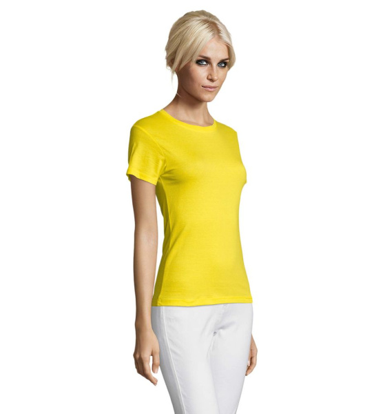Футболка женская Regent Women, лимонно-желтая, S–XXL