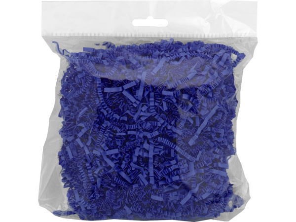 Бумажный наполнитель, 50 г, Размер 50 г, Цвет синий