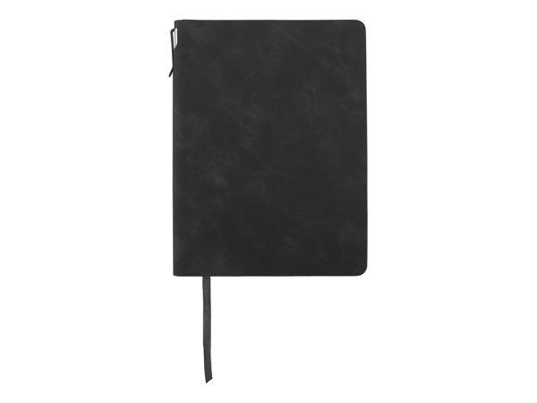 Блокнот в гибкой обложке А5 «Notepeno Max», Цвет черный