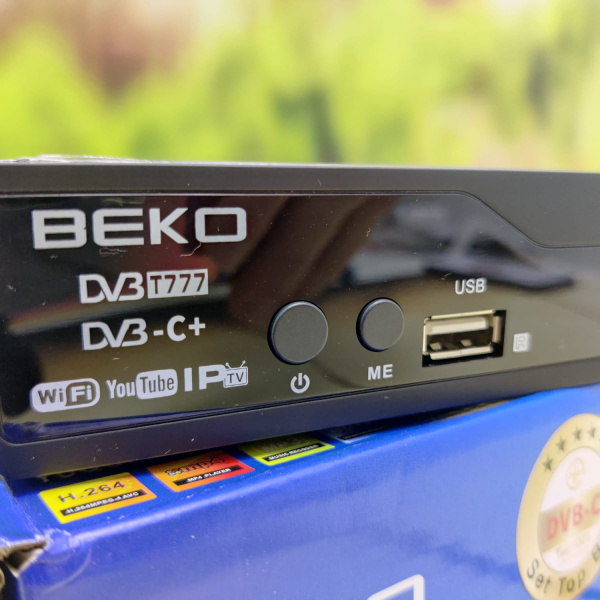 Цифровой ресивер (приставка) наземного вещания Beko DVB-T777 DVB –C+ 4KUHD4k