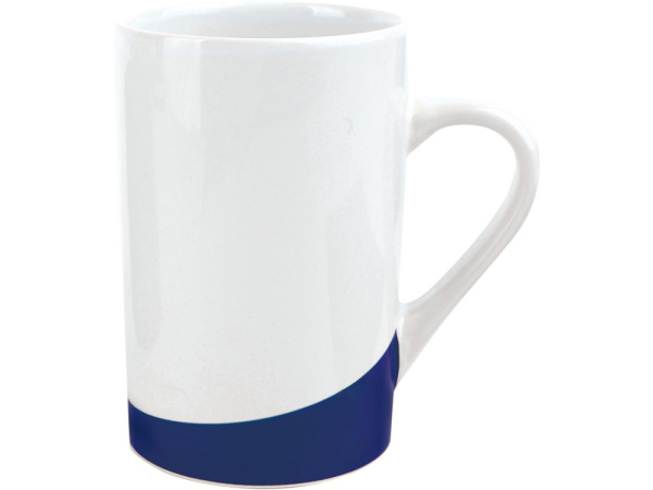 Кружка «Мерсер», Цвет белый/синий