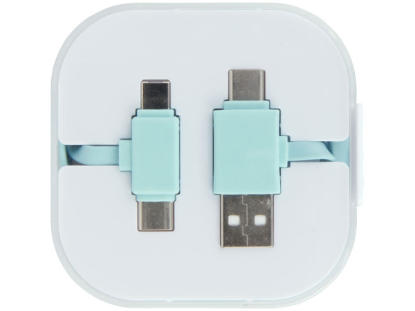 Цветной зарядный кабель, Цвет мятный