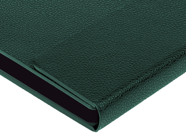 Ежедневник недатированный с магнитным клапаном А5 «Venezia», Цвет зеленый