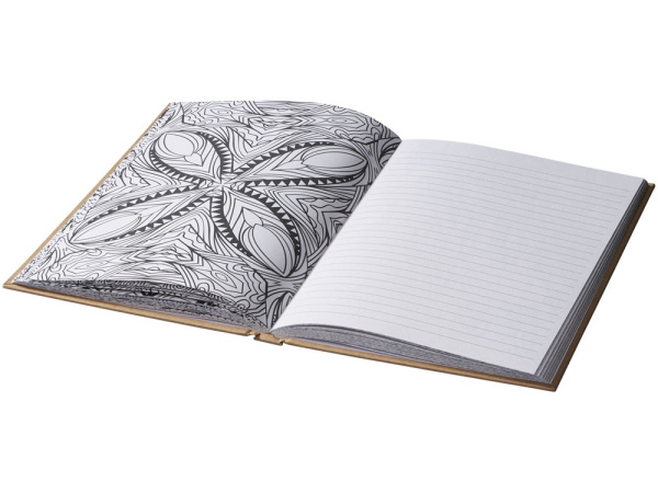 Блокнот А5 «Fiddle adult», Цвет натуральный