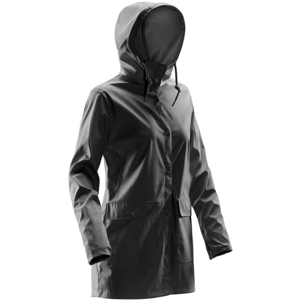 Дождевик женский Squall, черный, XS–XXL