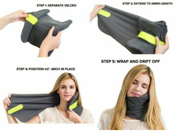 Подушка - шарф для путешествий Travel Pilows The Internal Support