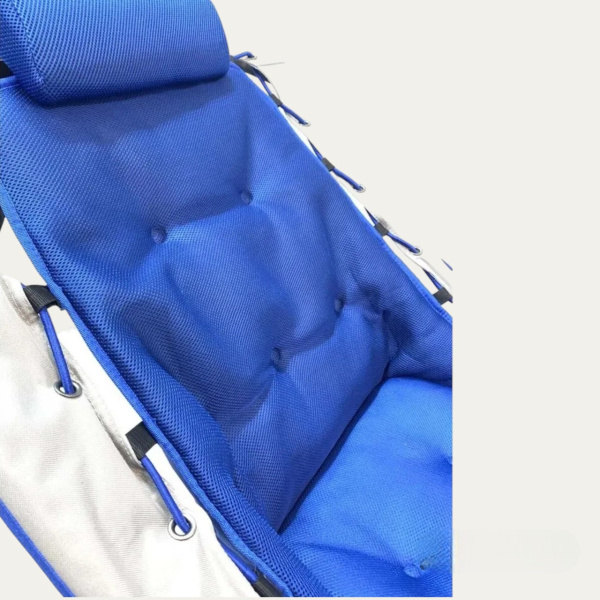 Раскладное туристическое кресло, синий / Портативное кемпинговое кресло