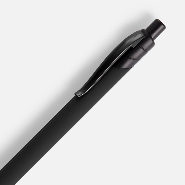Ручка шариковая Undertone Black Soft Touch, черная, 14,5х1 см