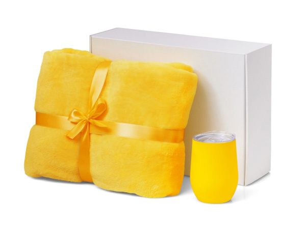 Подарочный набор «Dreamy hygge» 2.0, Цвет желтый