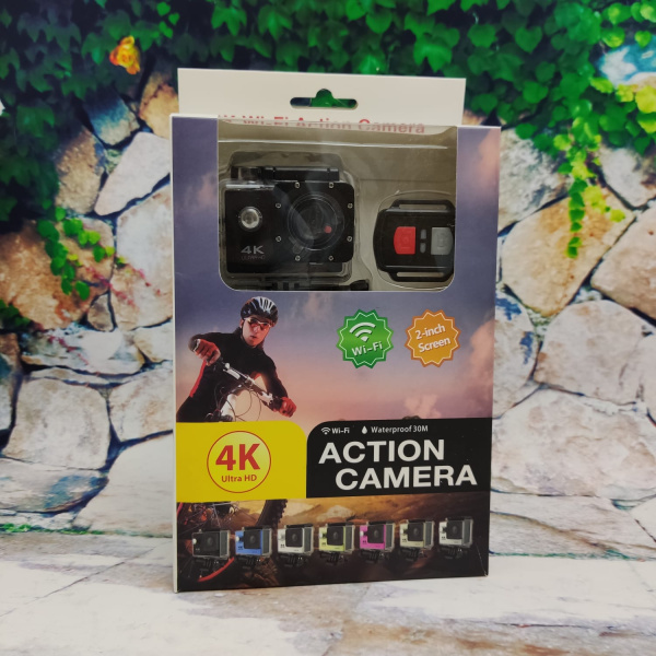 Экшн камера с пультом Action Camera Waterproof 4K Ultra HD