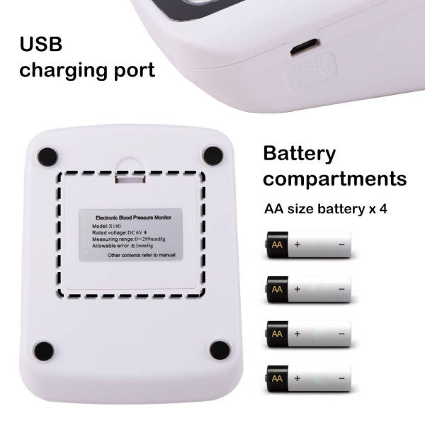 Автоматический электронный тонометр Electronic Blood pressure monitor X180