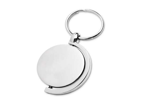 Брелок «Sphere», Цвет серебристый матовый с глянцевыми элементами