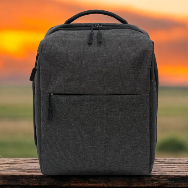 Рюкзак для ноутбука RK05 Черный / Качественный, удобный и практичный