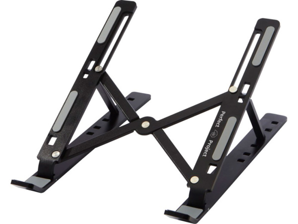 Складывающаяся подставка для ноутбука «Rise», Цвет черный