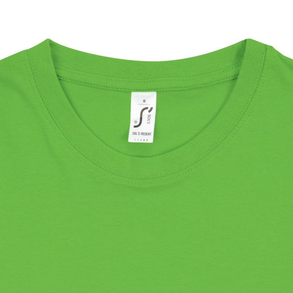 Футболка унисекс Regent 150, зеленый лайм, XS–XXL