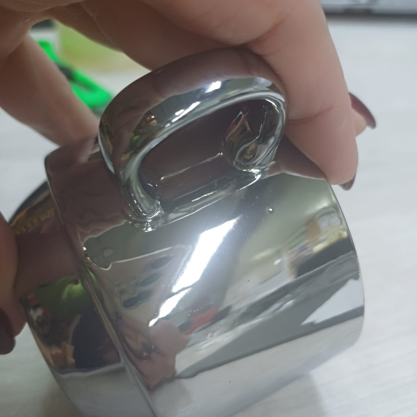 Чайная пара «Solenne», Цвет серебристый