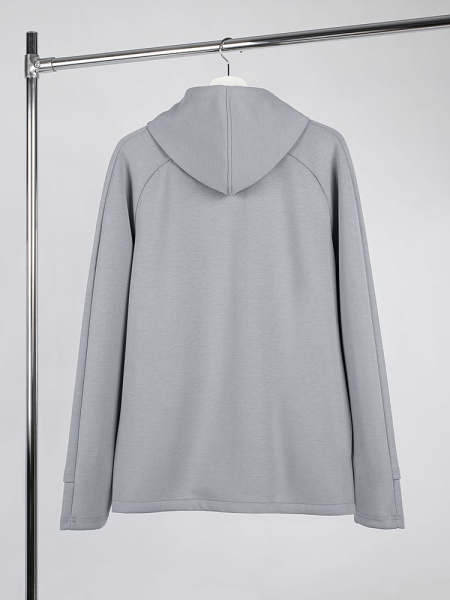 Куртка с капюшоном унисекс Begi, серая, S–XXL