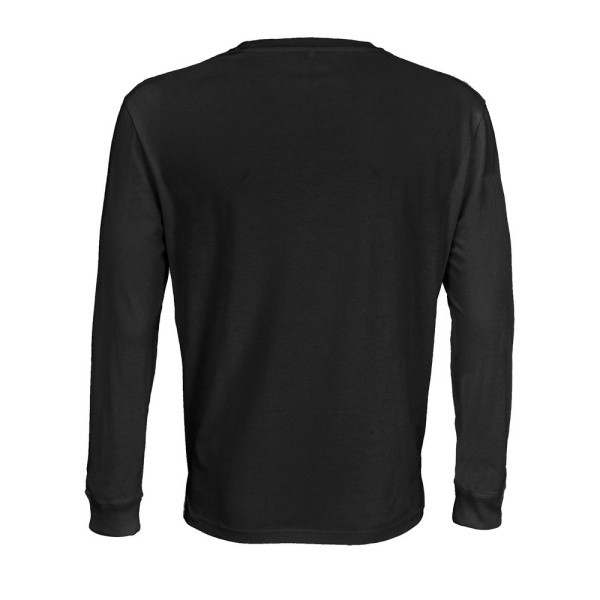 Футболка унисекс с длинным рукавом Pioneer LSL, черная, XS–4XL