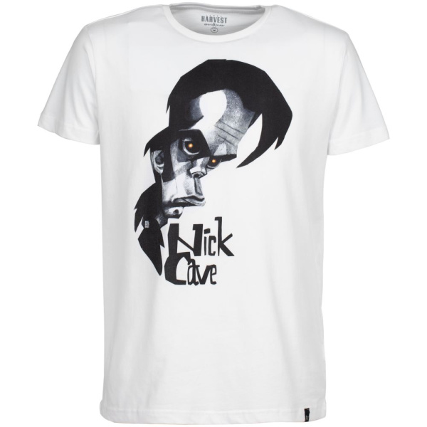 Футболка «Меламед. Nick Cave», белая, S–XXL