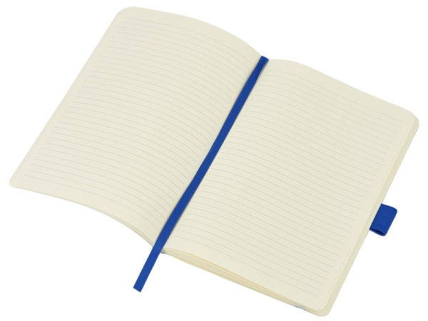 Блокнот А5 в гибкой обложке «Vision 2.0» soft-touch, Размер А5, Цвет синий