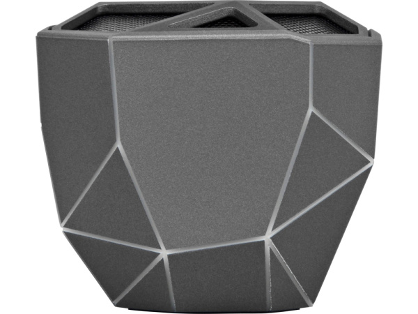 Портативная колонка «Geo», 5 цветов подсветки, Цвет серый антрацит