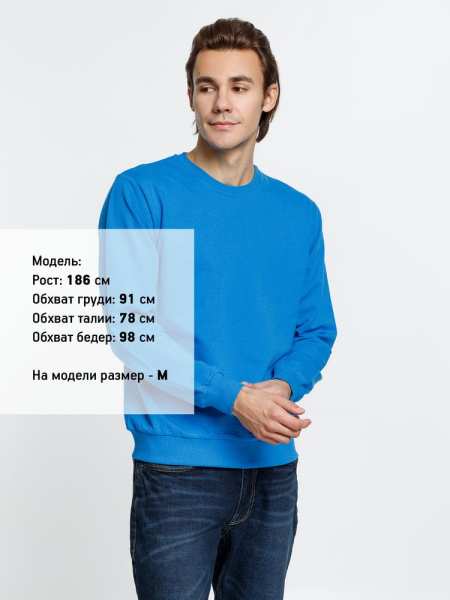 Свитшот Toima 2.0, бирюзовый, XS–4XL