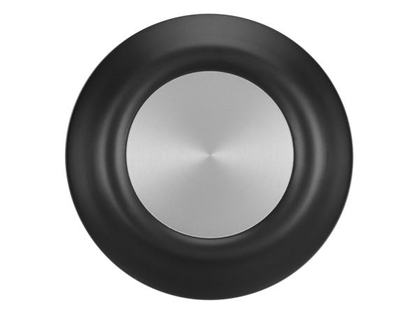 Термос «Confident» с покрытием soft-touch, Цвет зеленое яблоко/черный/серебристый