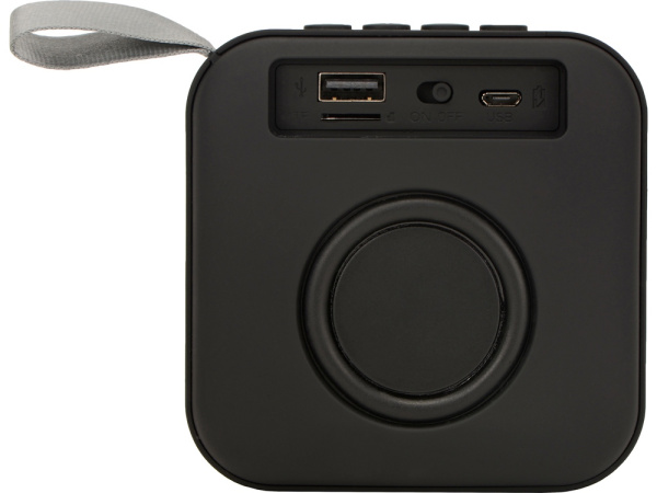 Портативная колонка «Otto», Цвет серый/черный