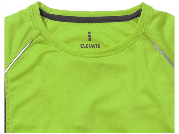 Футболка "Quebec Cool Fit" мужская, Размер S, Цвет зеленое яблоко/серый антрацит