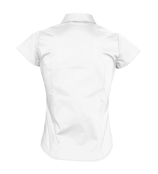 Рубашка женская с коротким рукавом Excess, белая, XS–XL