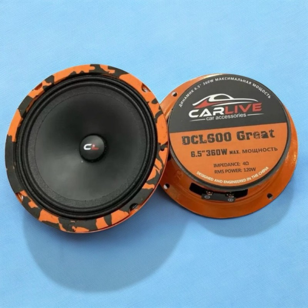 Эстрадная акустика Carlive DCL600 (6.5") / Надёжность и чистое звучание